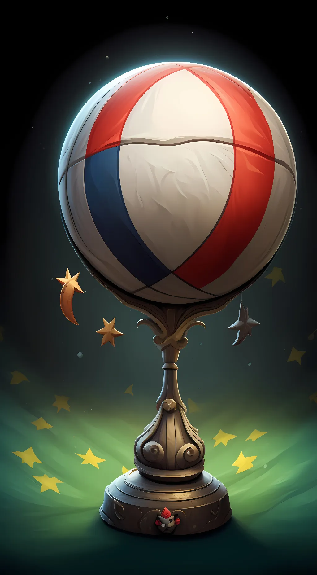 ai character: Star background