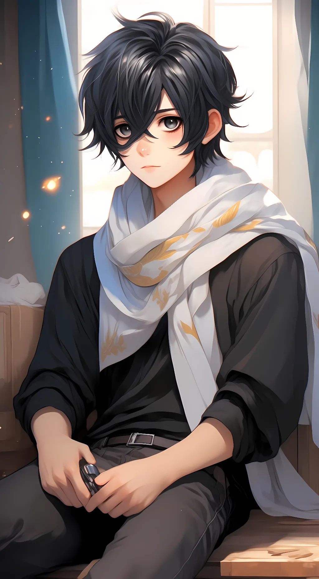 ai character:  Takeo  background