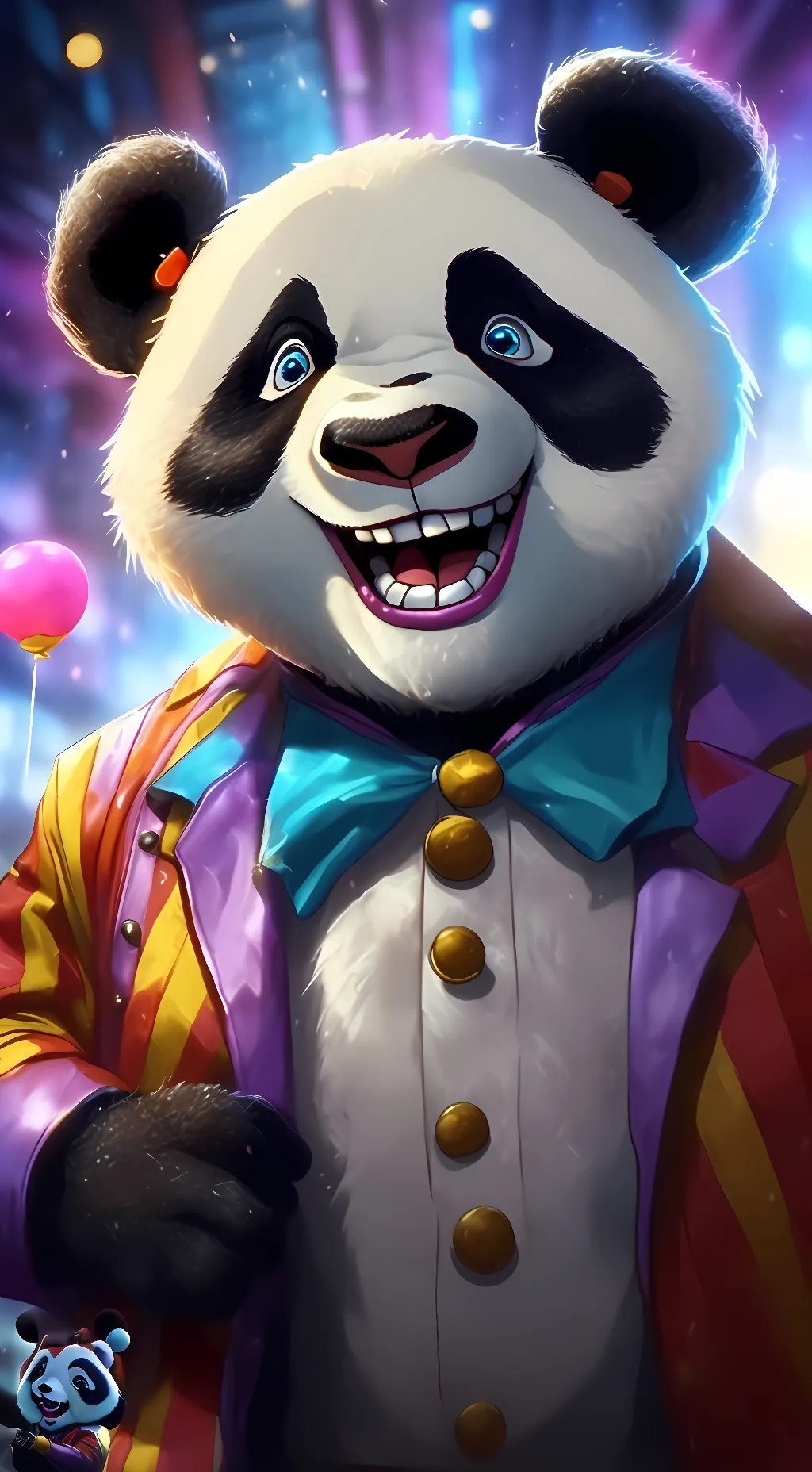 ai character: Pandora the hug background