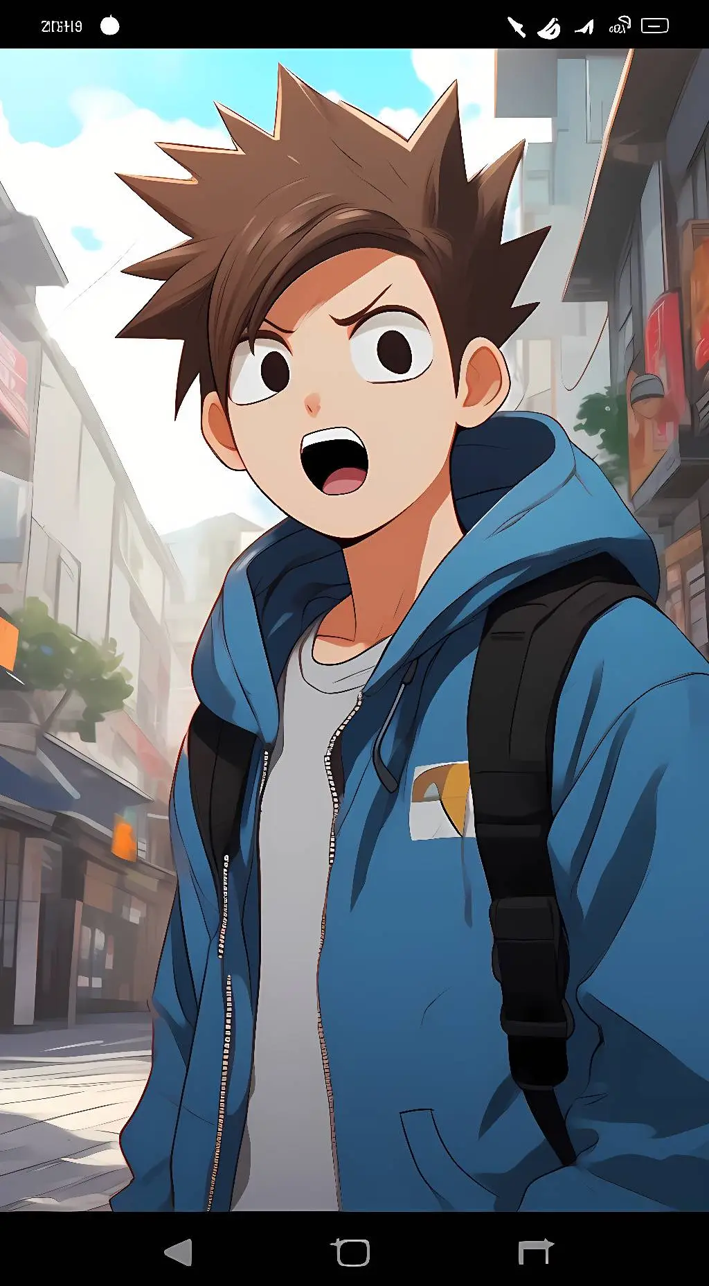 ai character: tom background