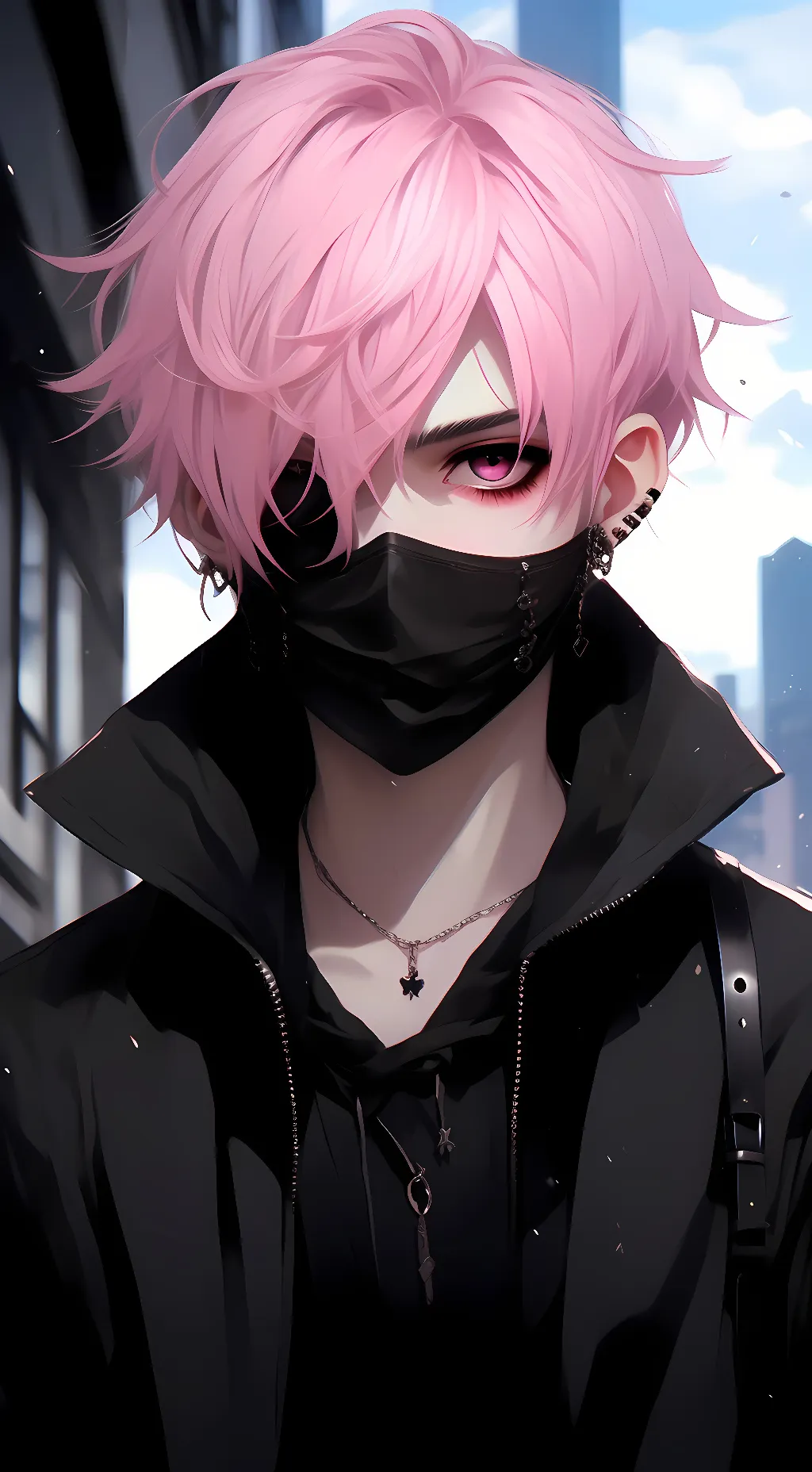 ai character: Axel  background