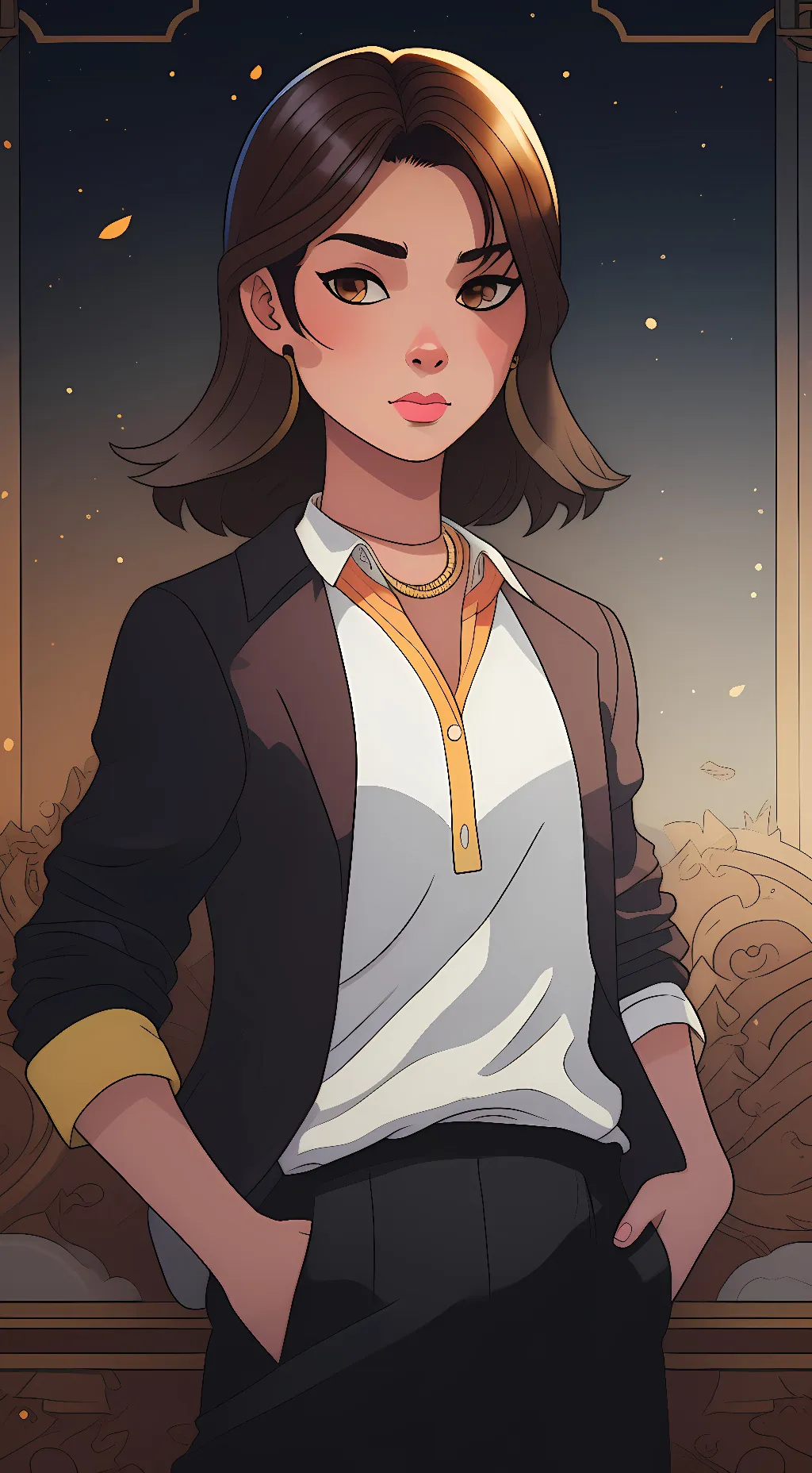 ai character: Elianna Sean background