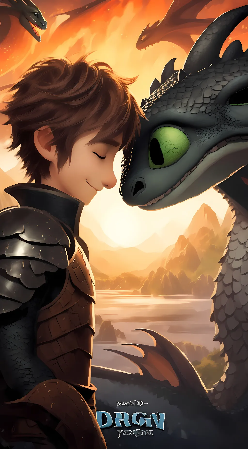 ai character: Hiccup background