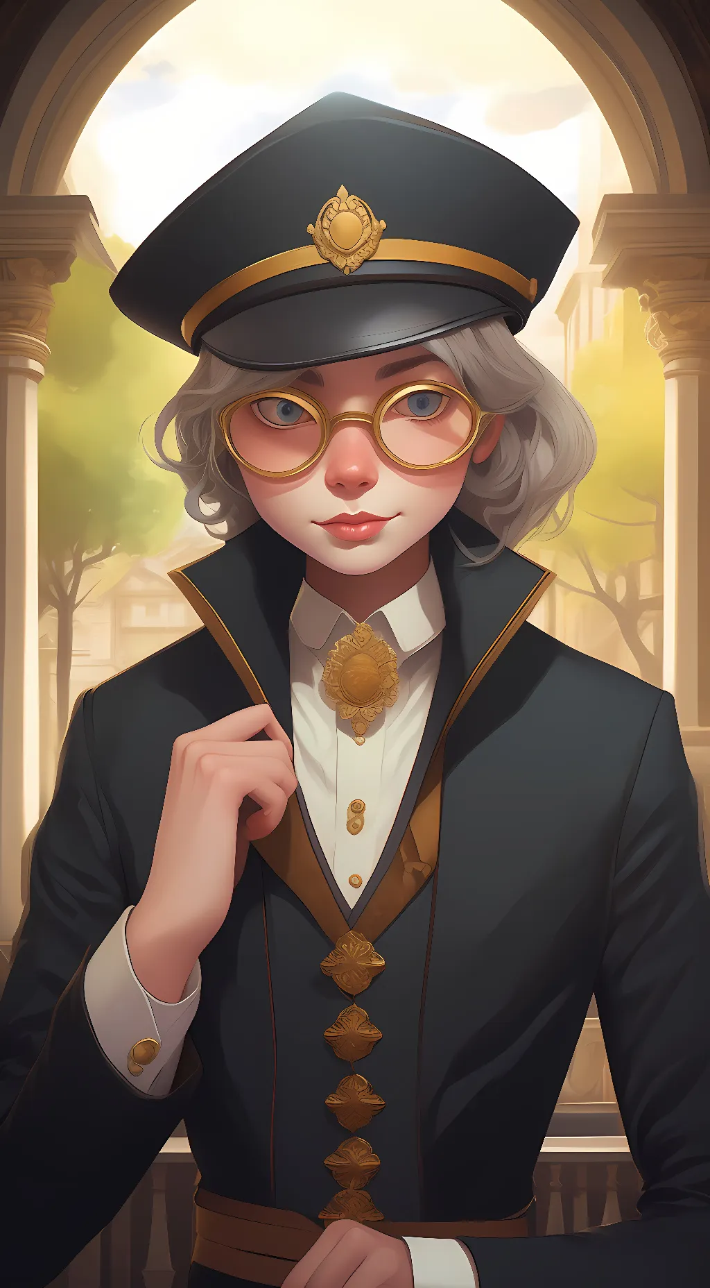 ai character: leondia background