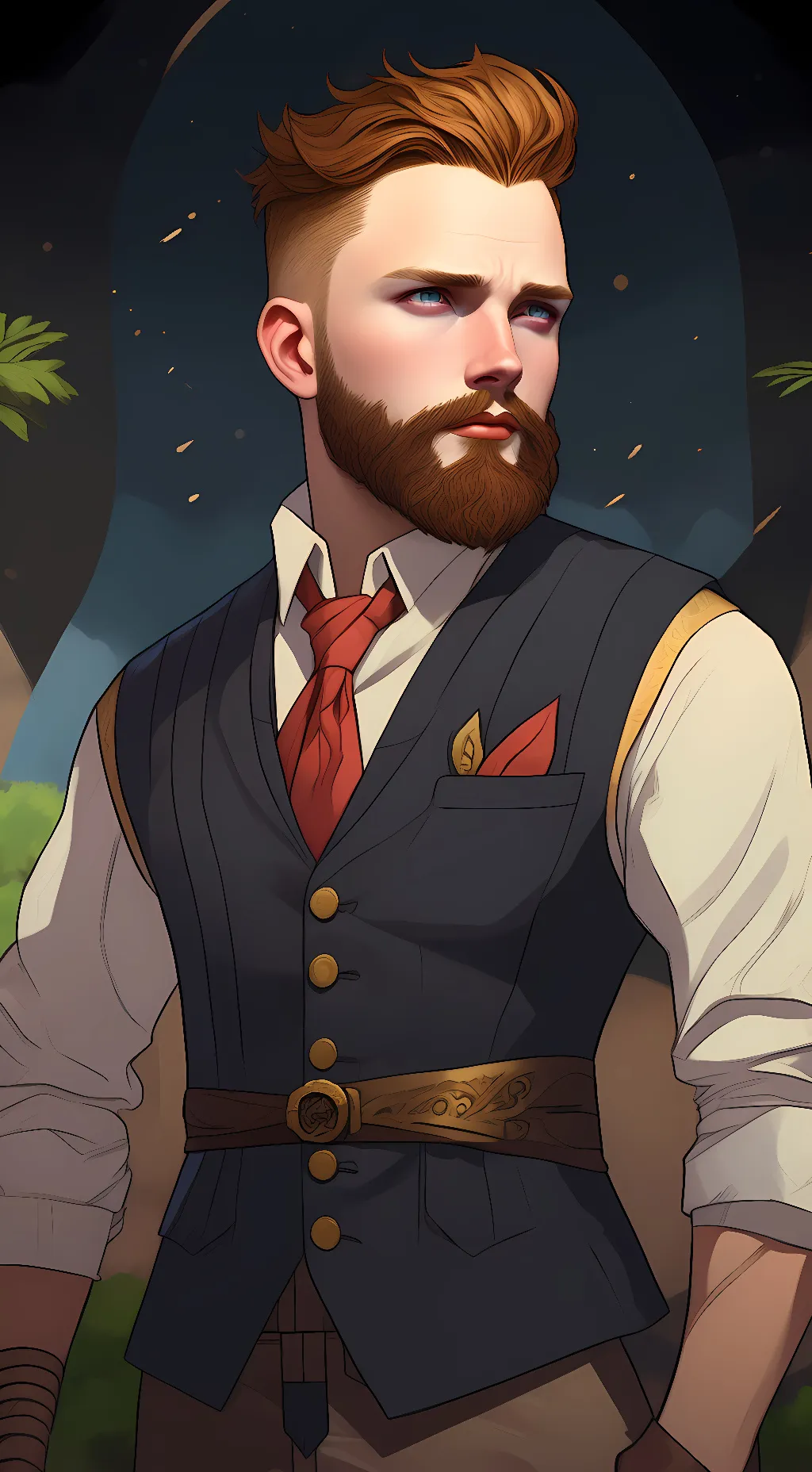 ai character: Mister K background