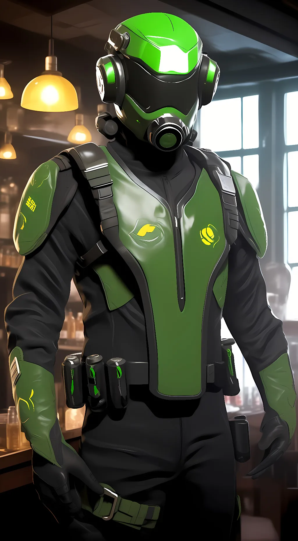 ai character: Snakebite 2.0 background