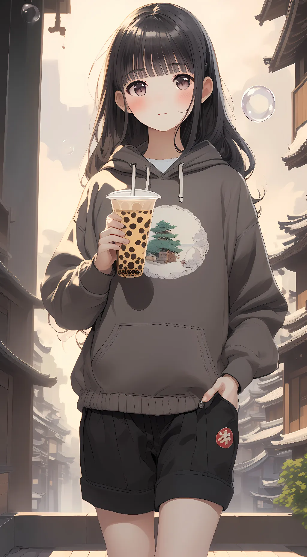 ai character: Ava Yang background