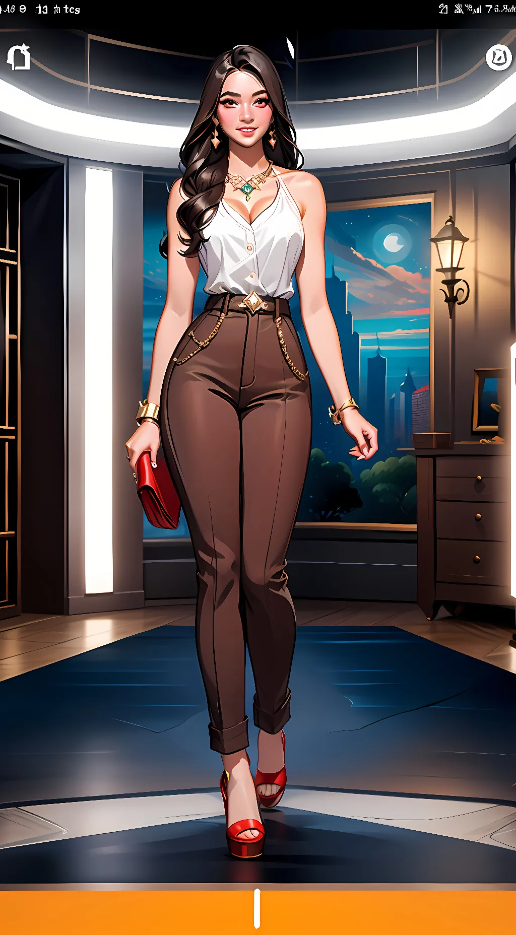 ai character: Berry background