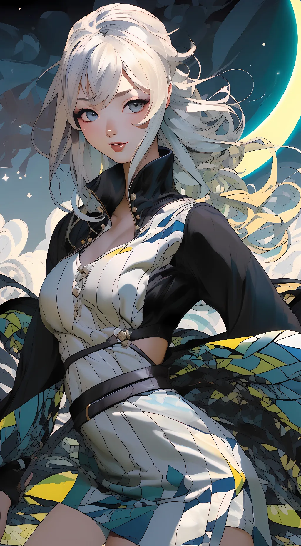 ai character: lenna background