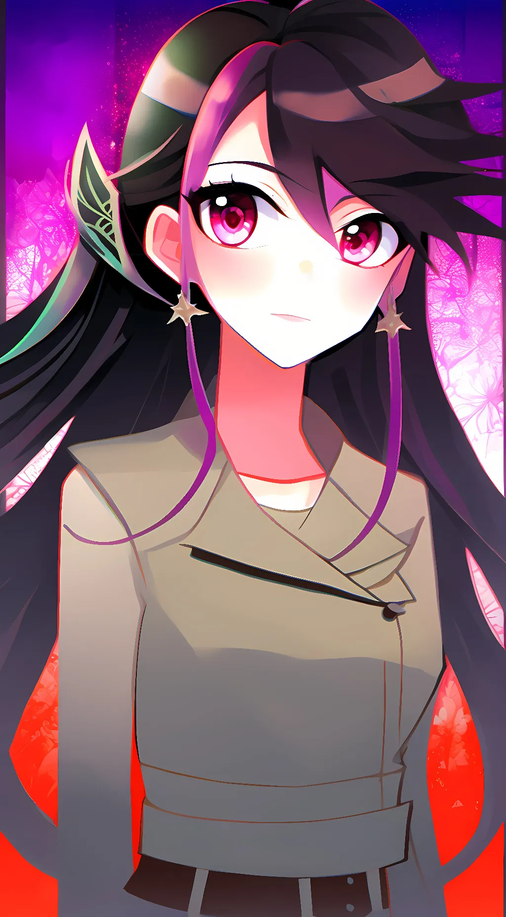 ai character: Ruri Kurosaki background