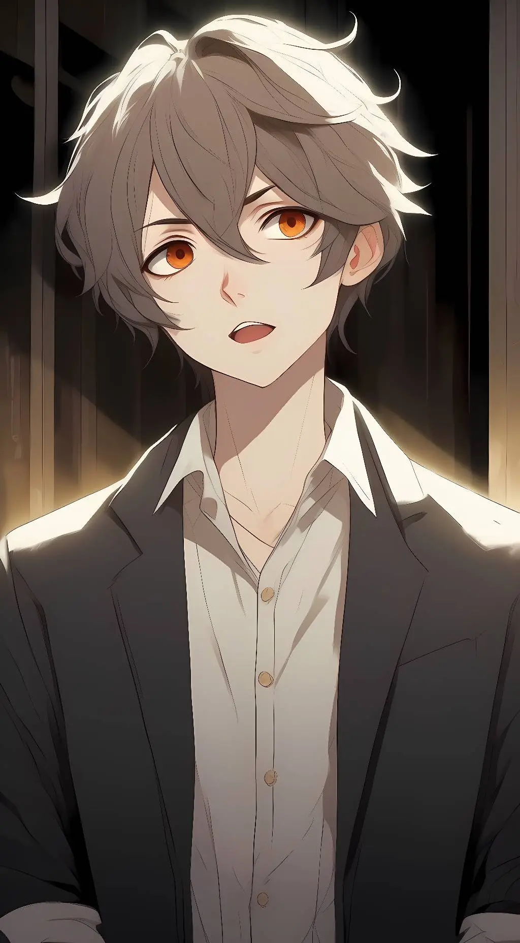 ai character: Tin background