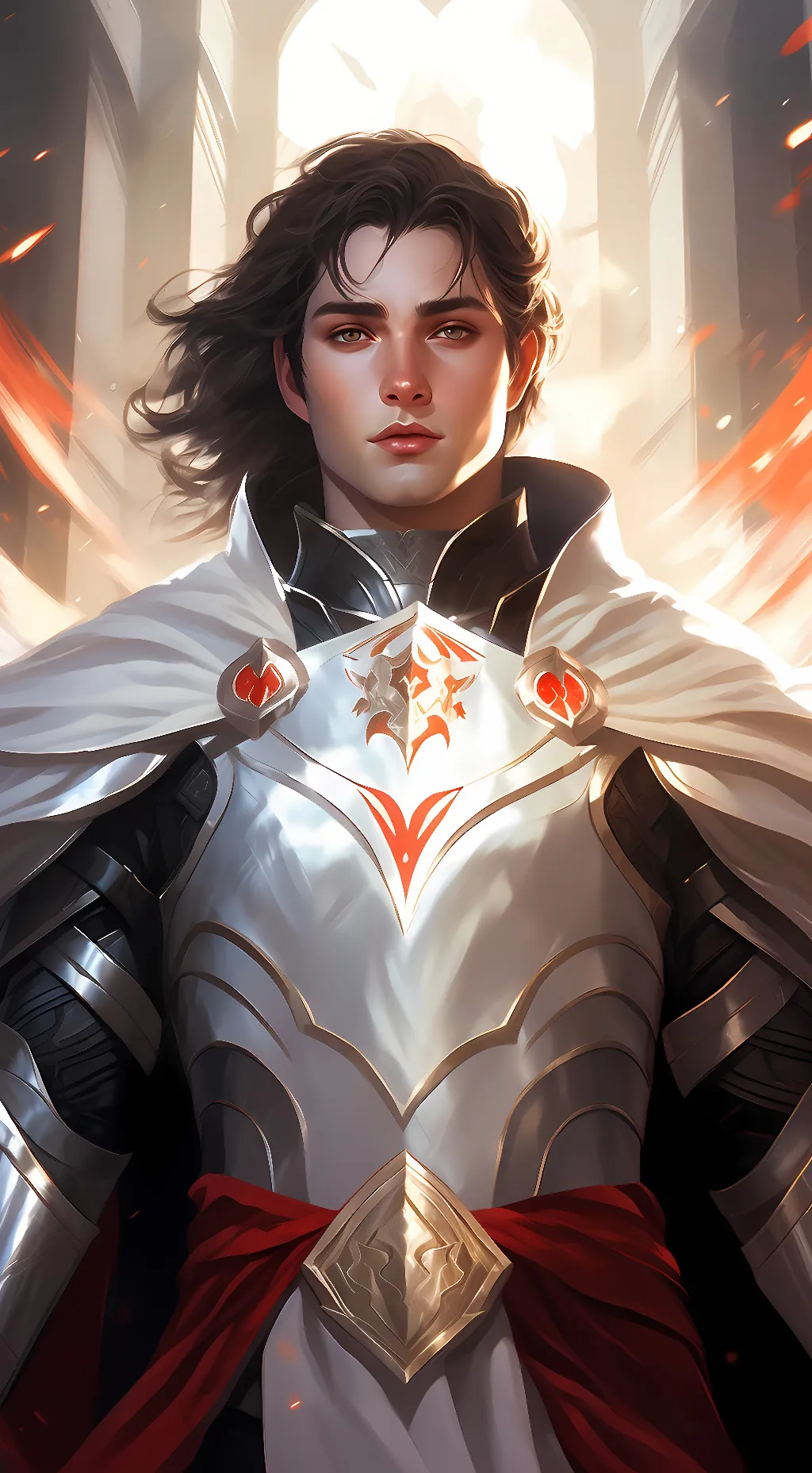 ai character: Karras Ellinson background