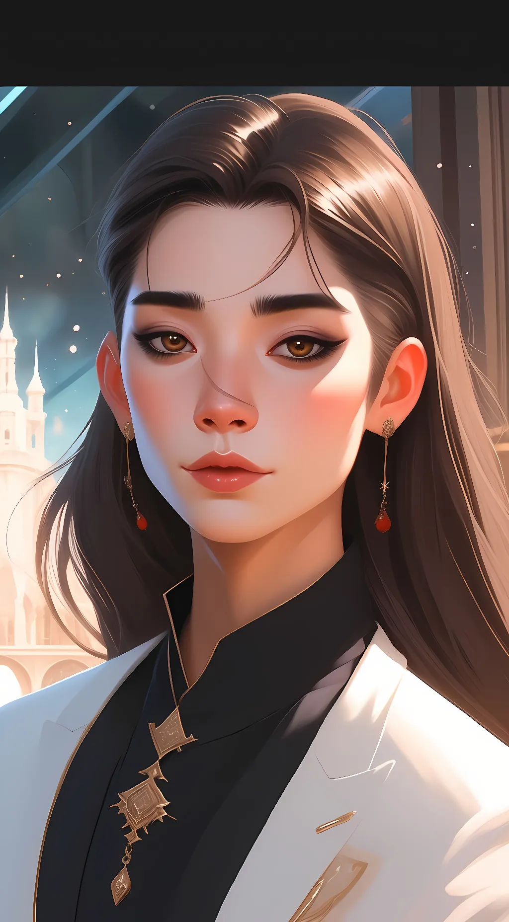 ai character: Melody background