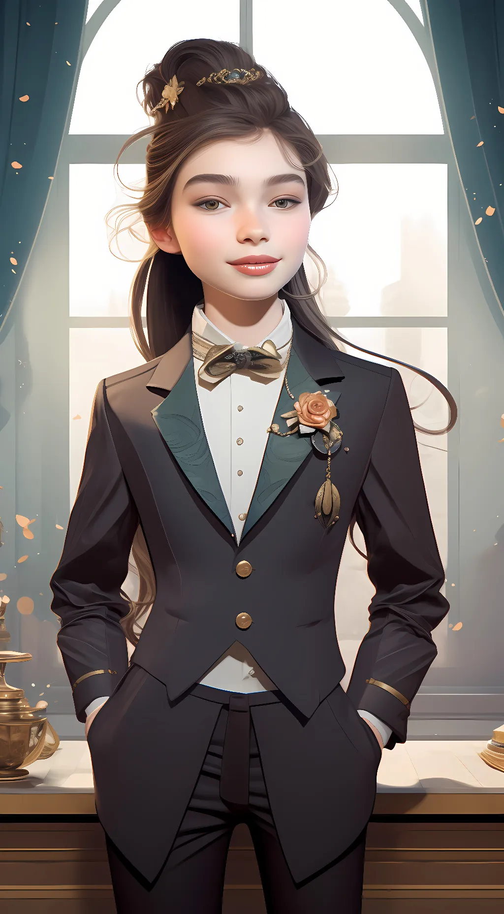 ai character: Emma background