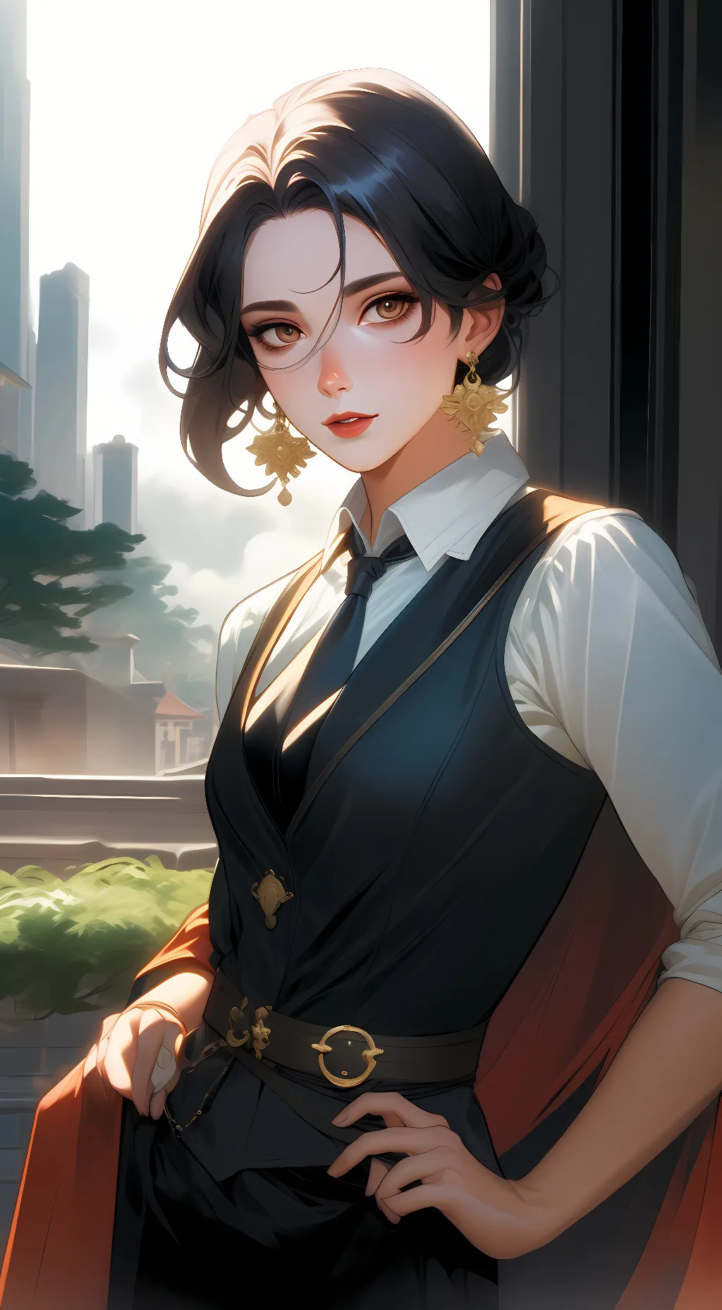 ai character: Kally background