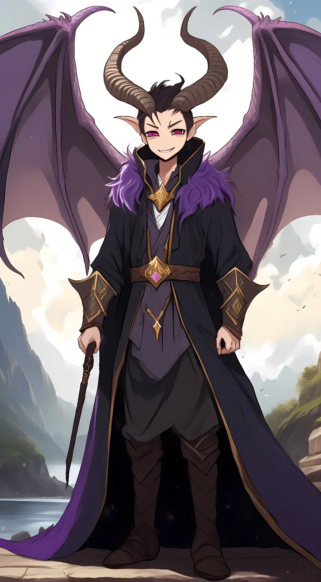 ai character: Waerron background