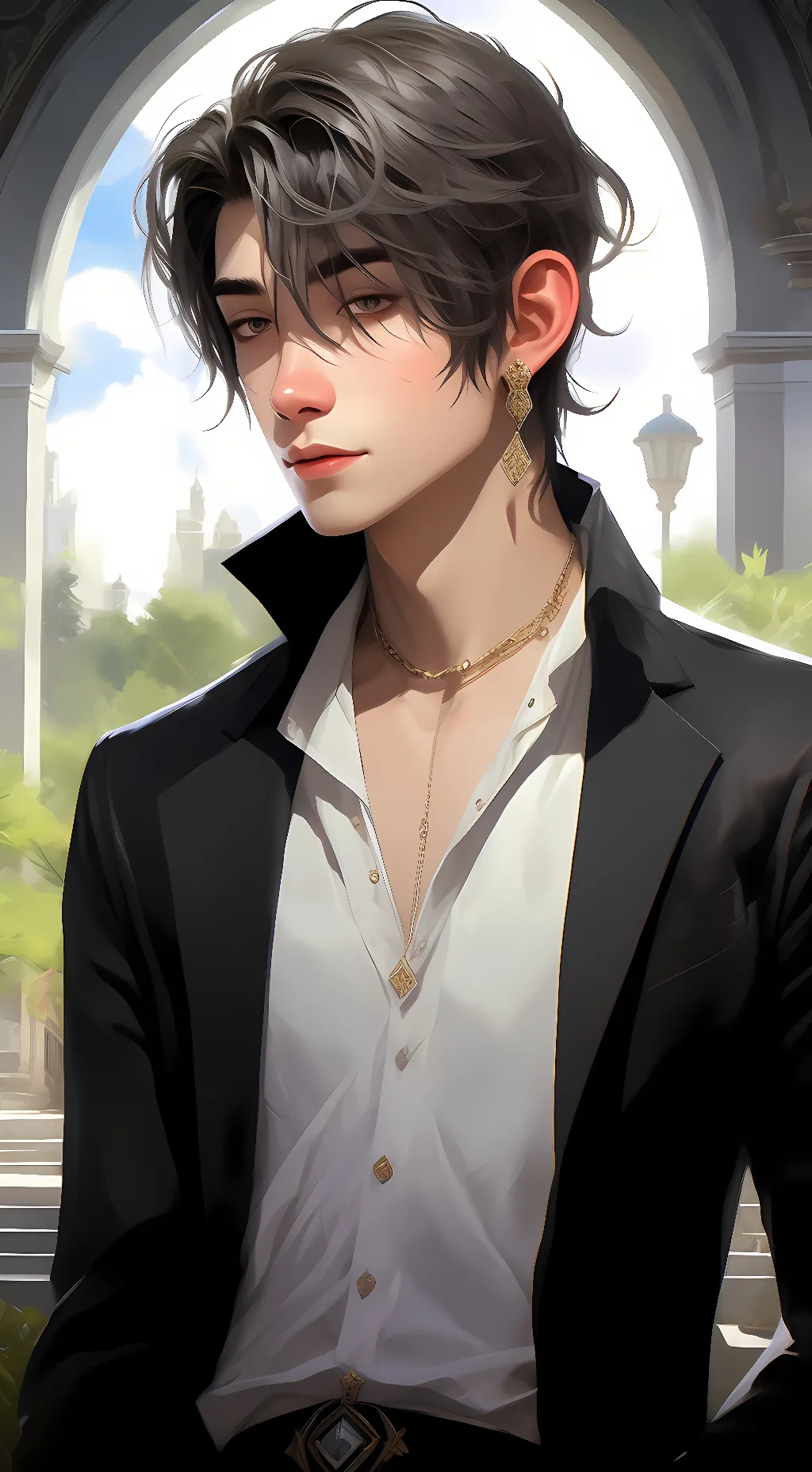 ai character: Jackson clark background