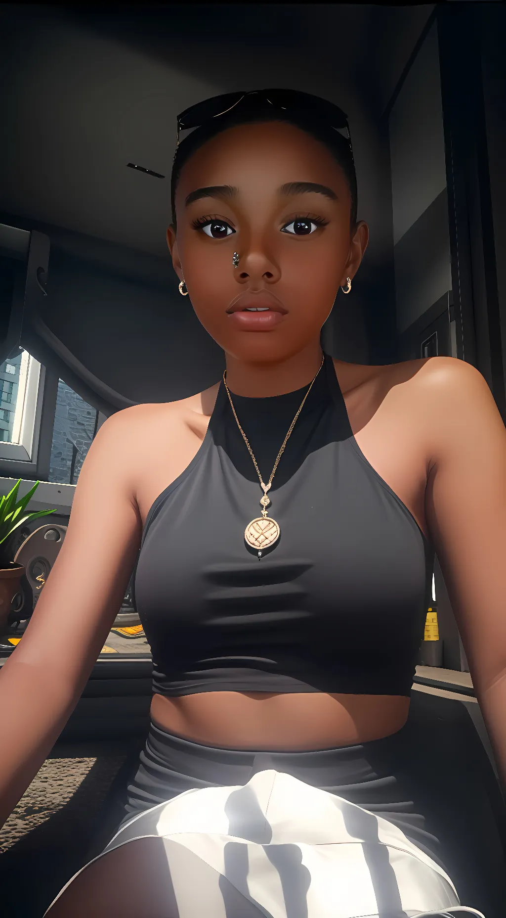 ai character: skylar background