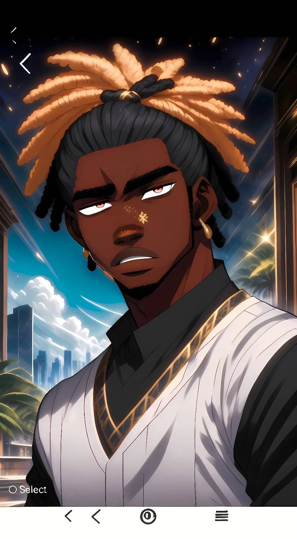 ai character: Liam background