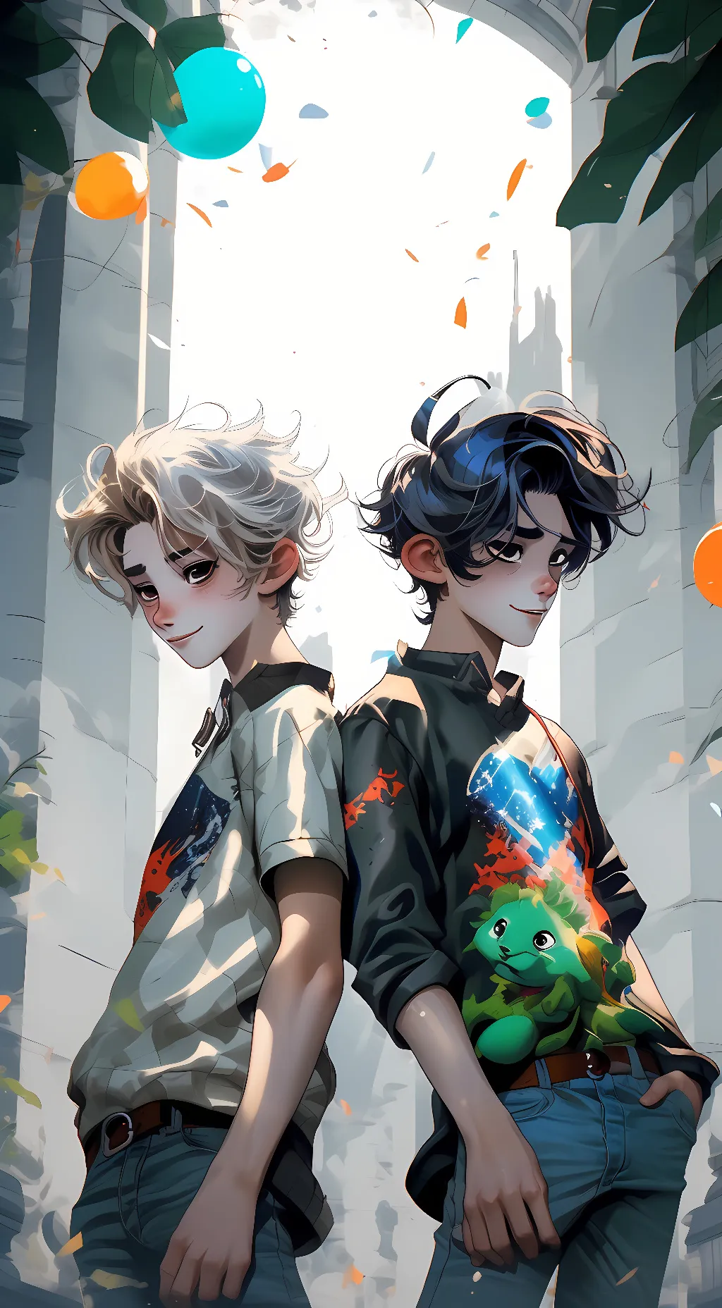 ai character: Alejandro & Zander background