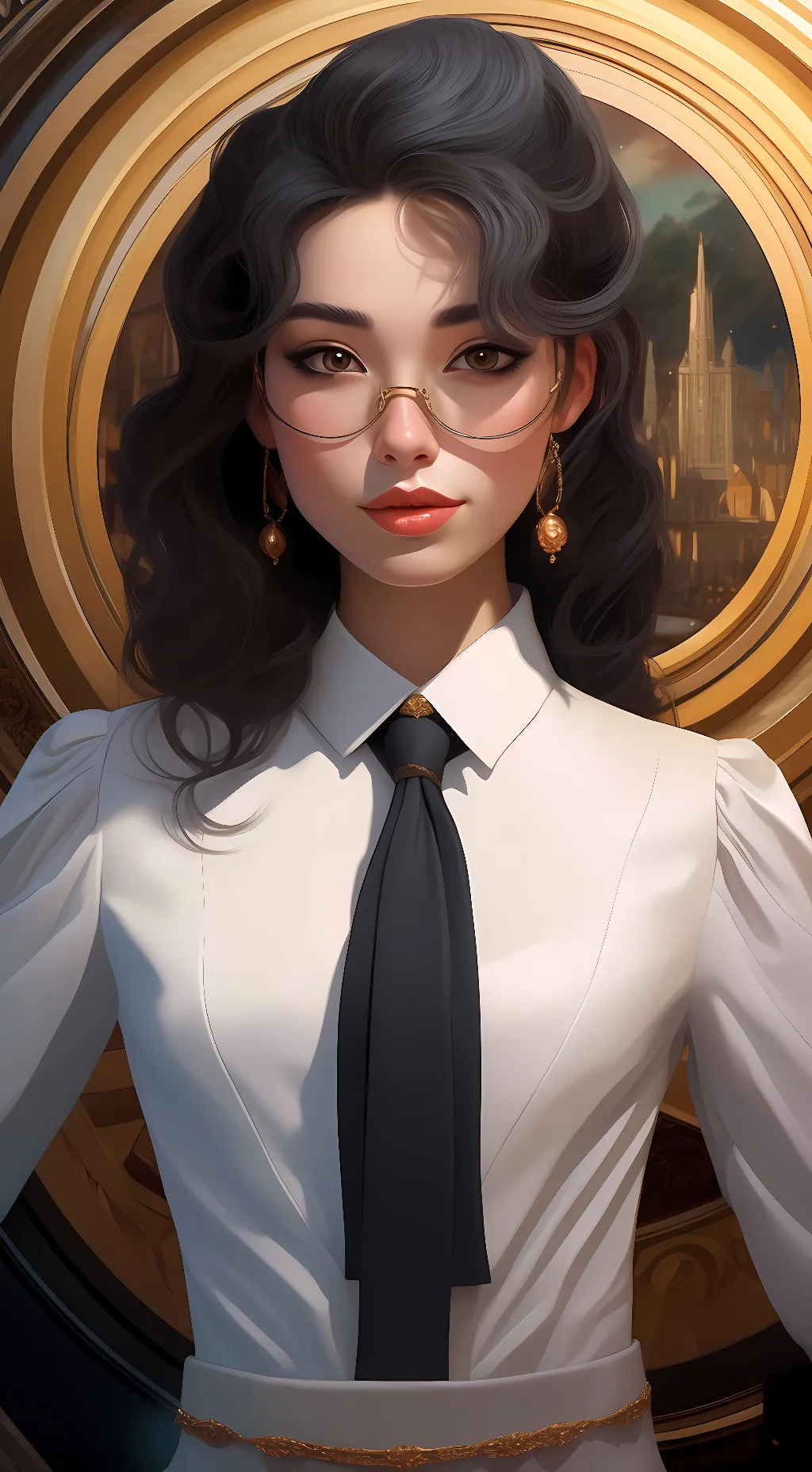 ai character: Connie background