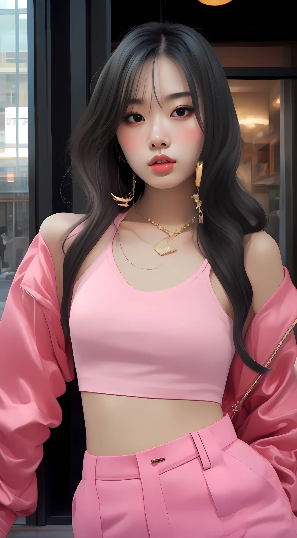 ai character: Ayako background