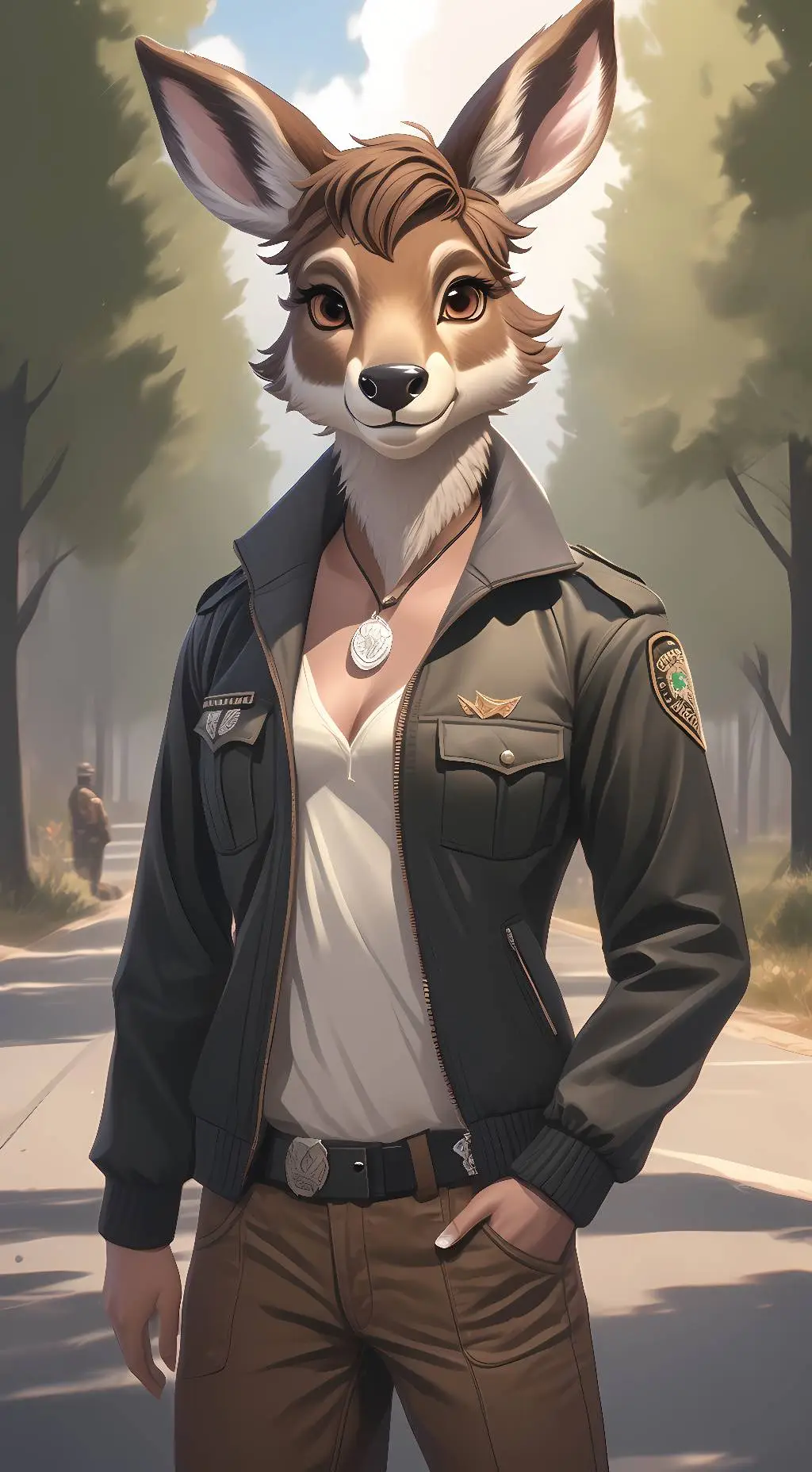 ai character: Vivienne Moss background