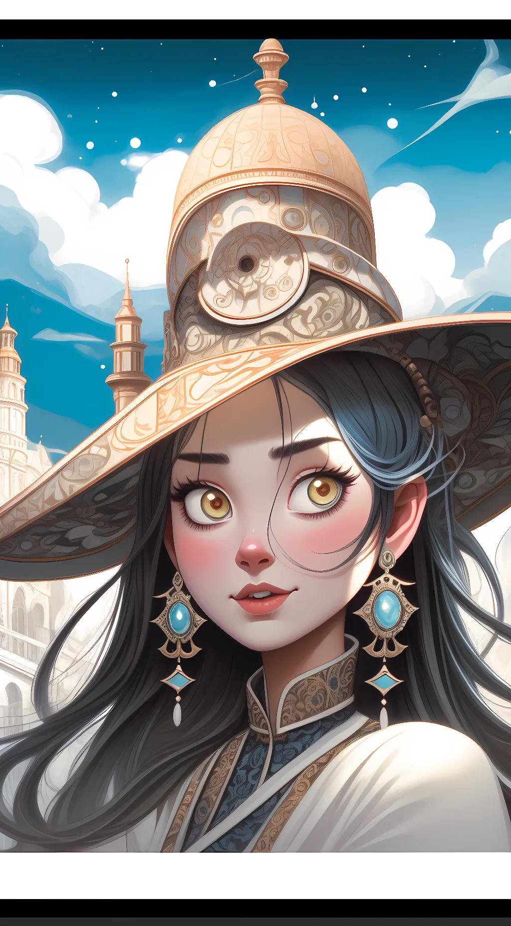 ai character: mangle background