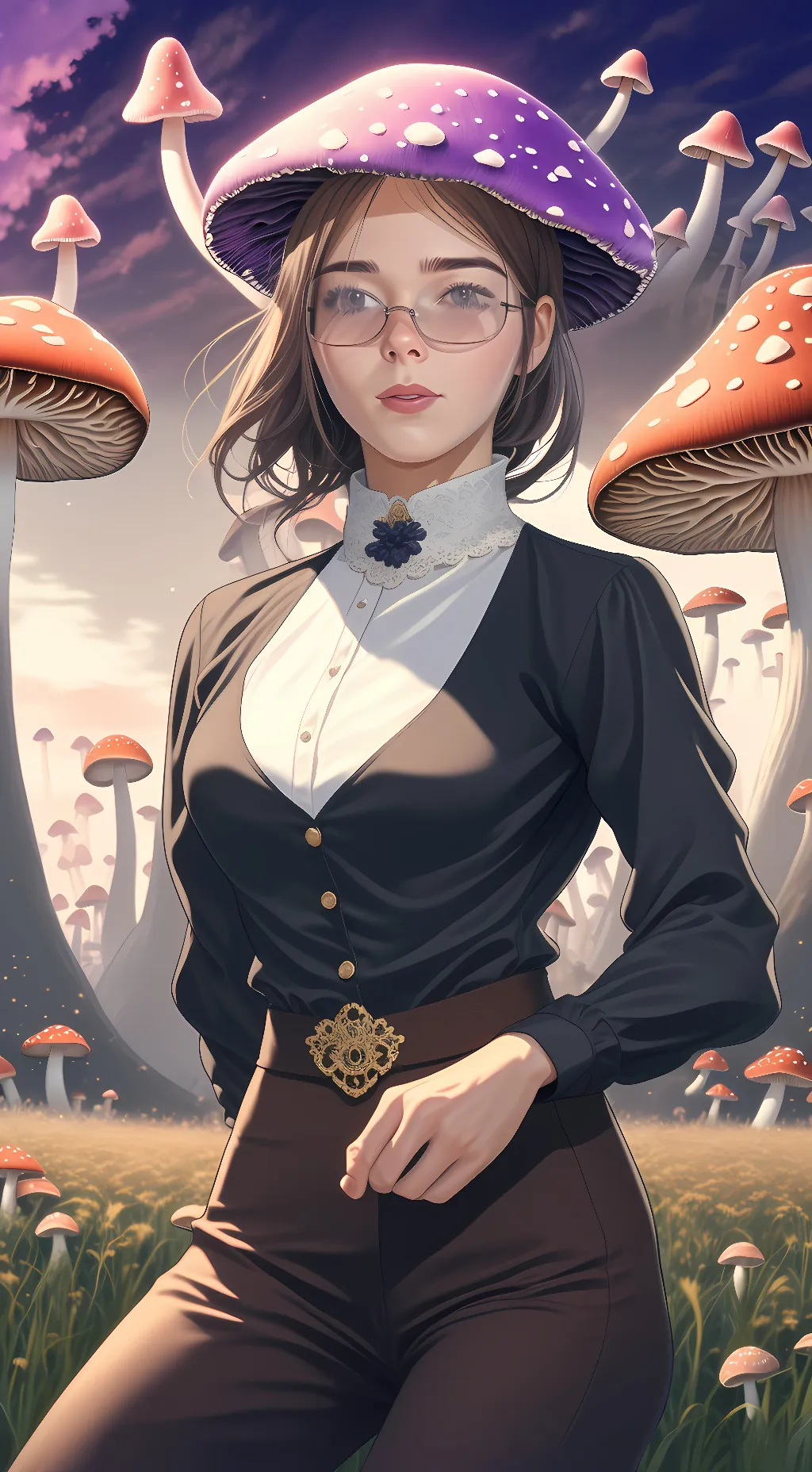 ai character: Vesper background