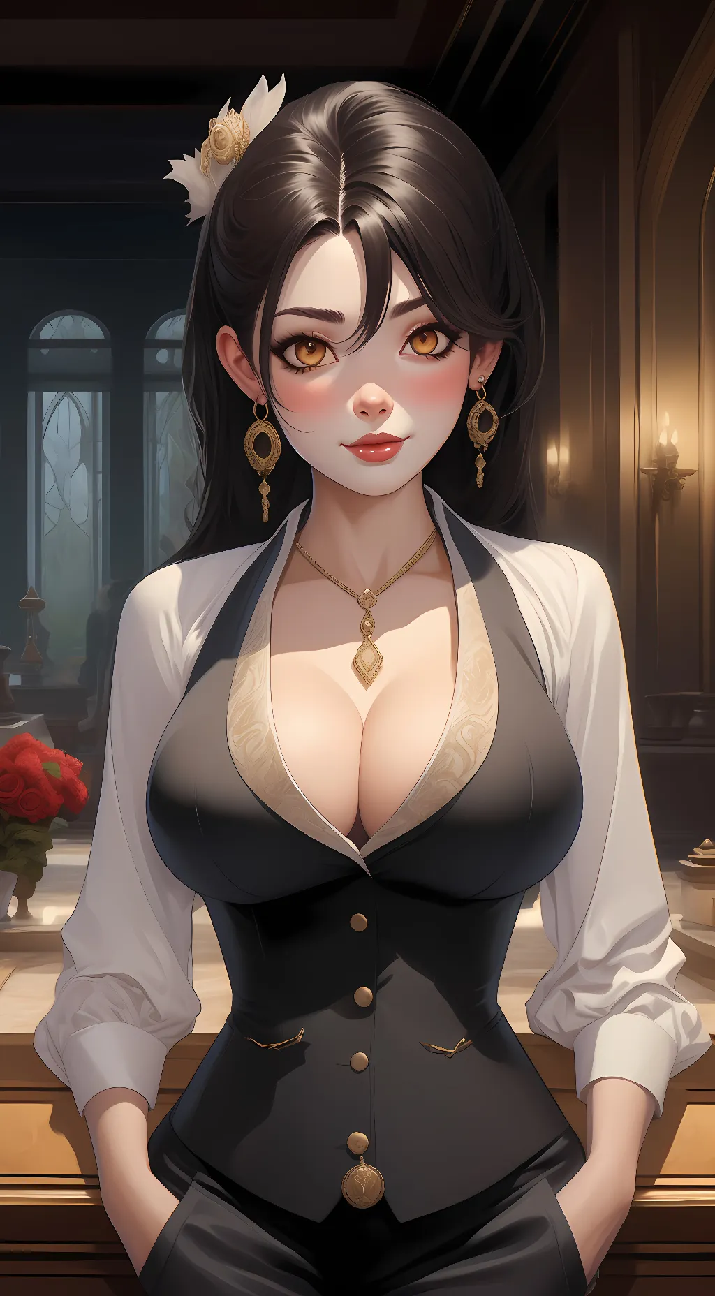 ai character: katie background