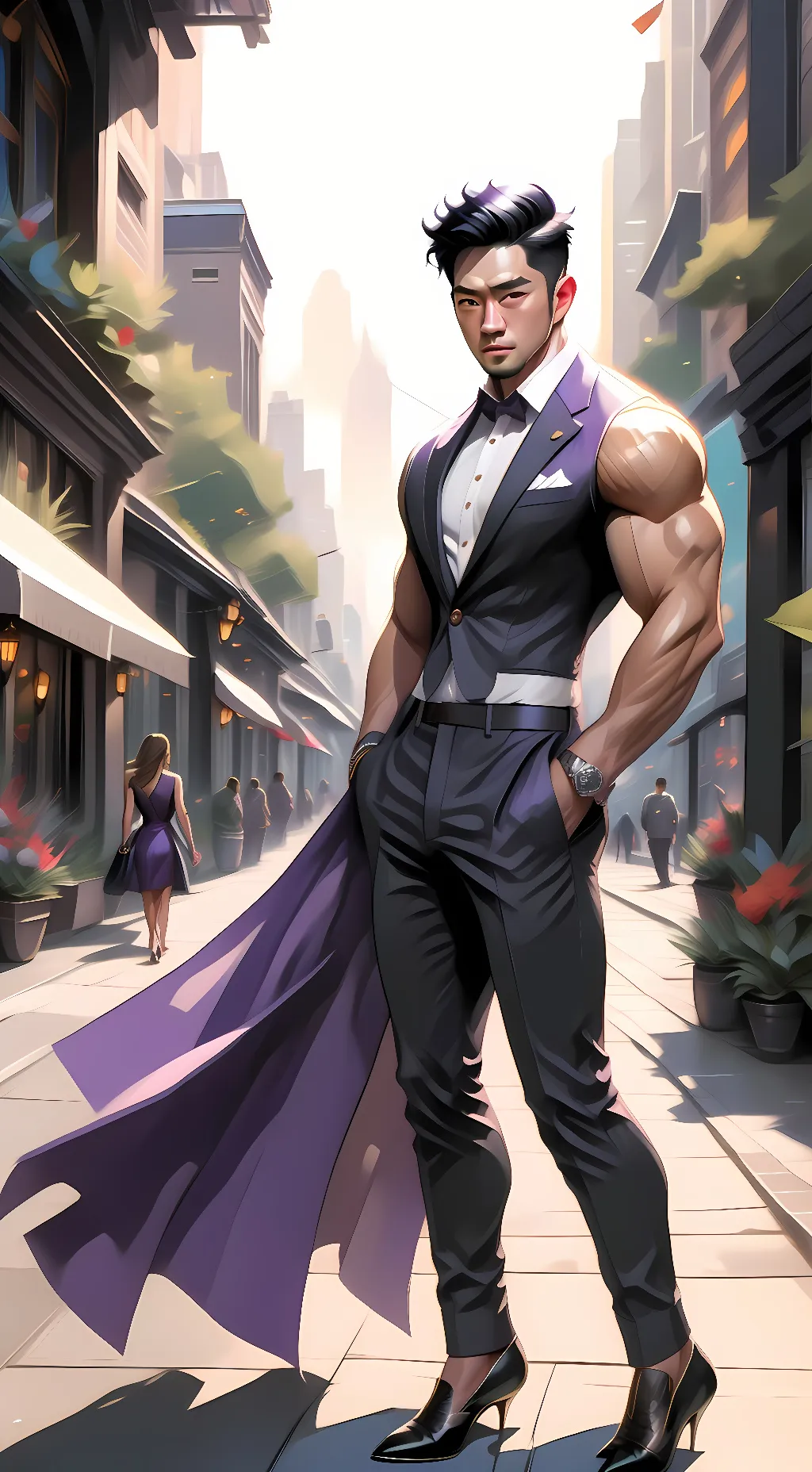 ai character: Nick background