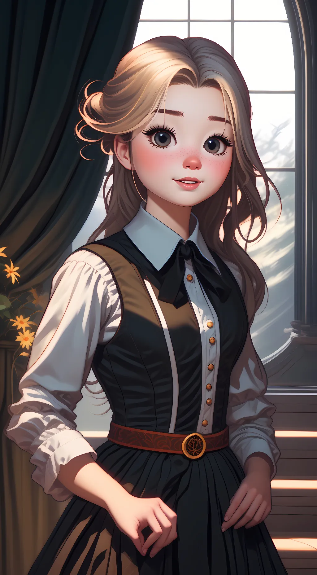 ai character: Aka Yuki  background