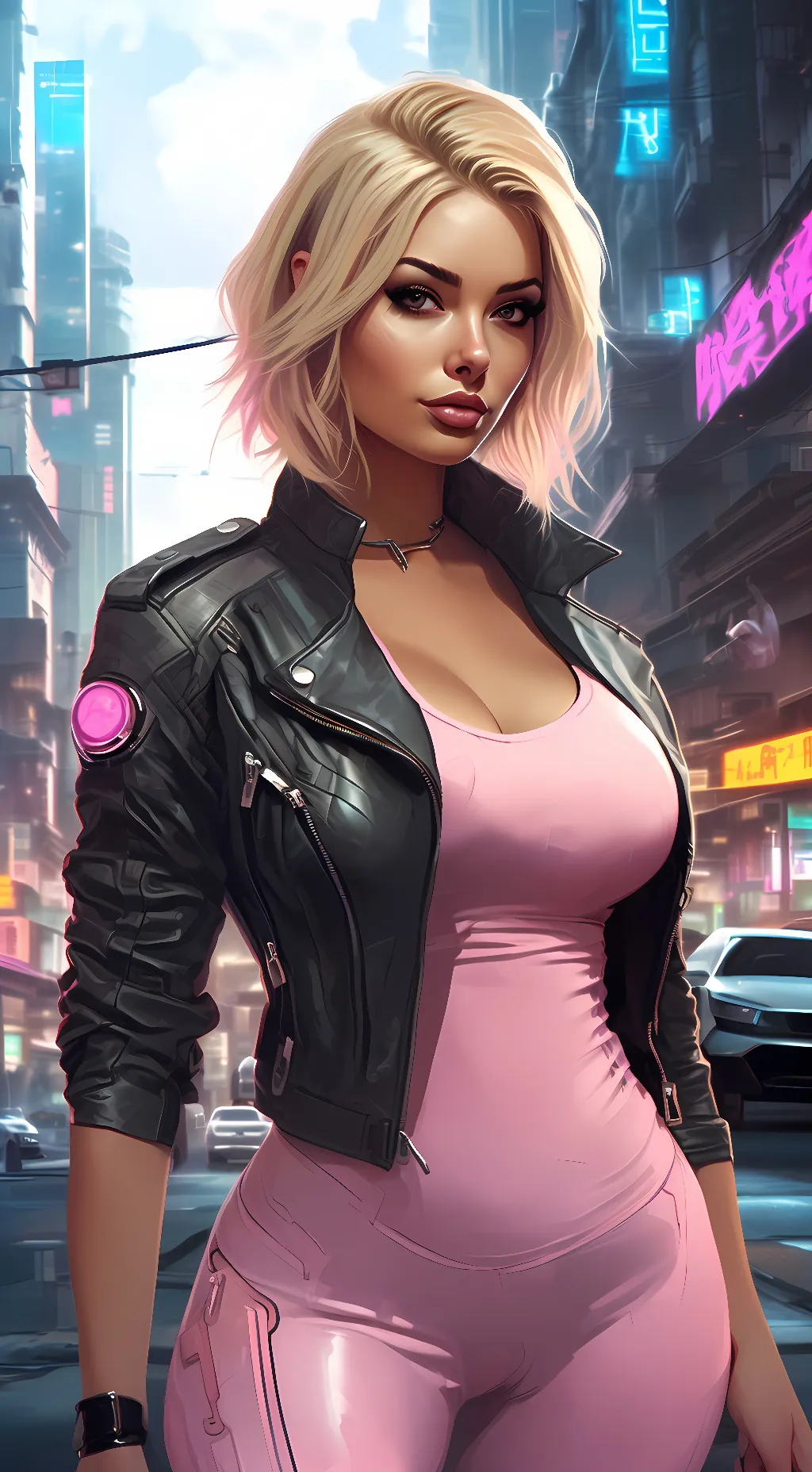 ai character: Competitive Ex GF background