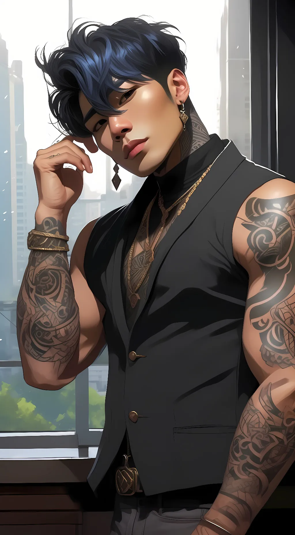 ai character: james background