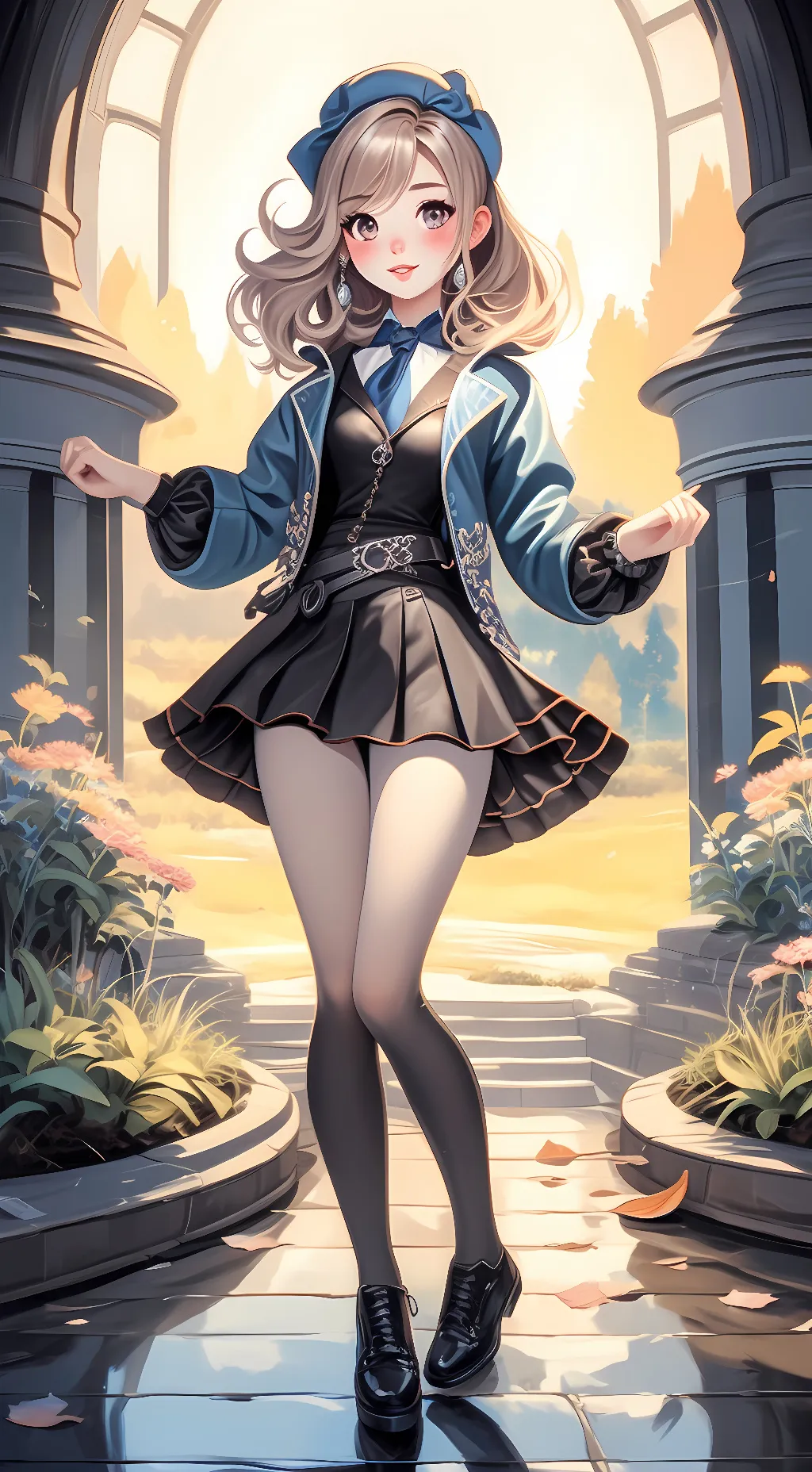 ai character: amy background