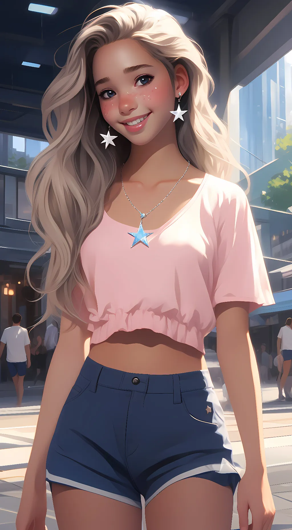 ai character: Kira background