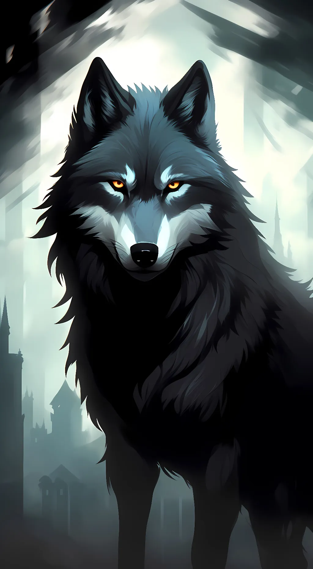 ai character: Shadow background