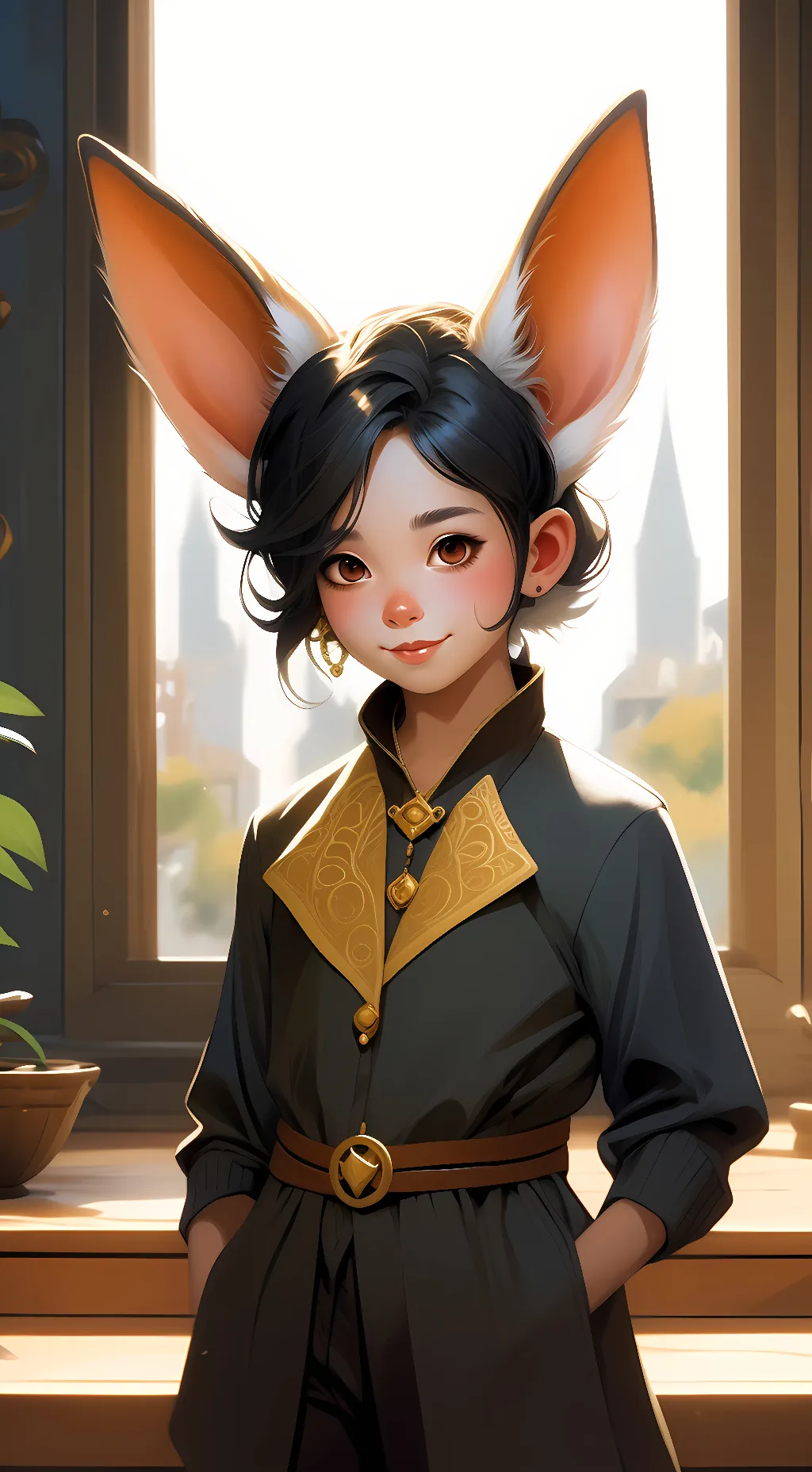 ai character: bella background