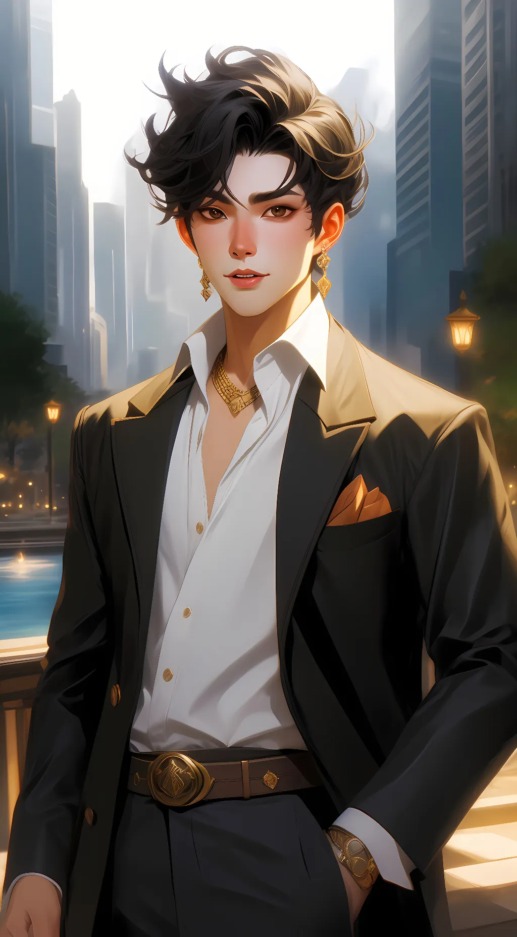 ai character: Alex  background