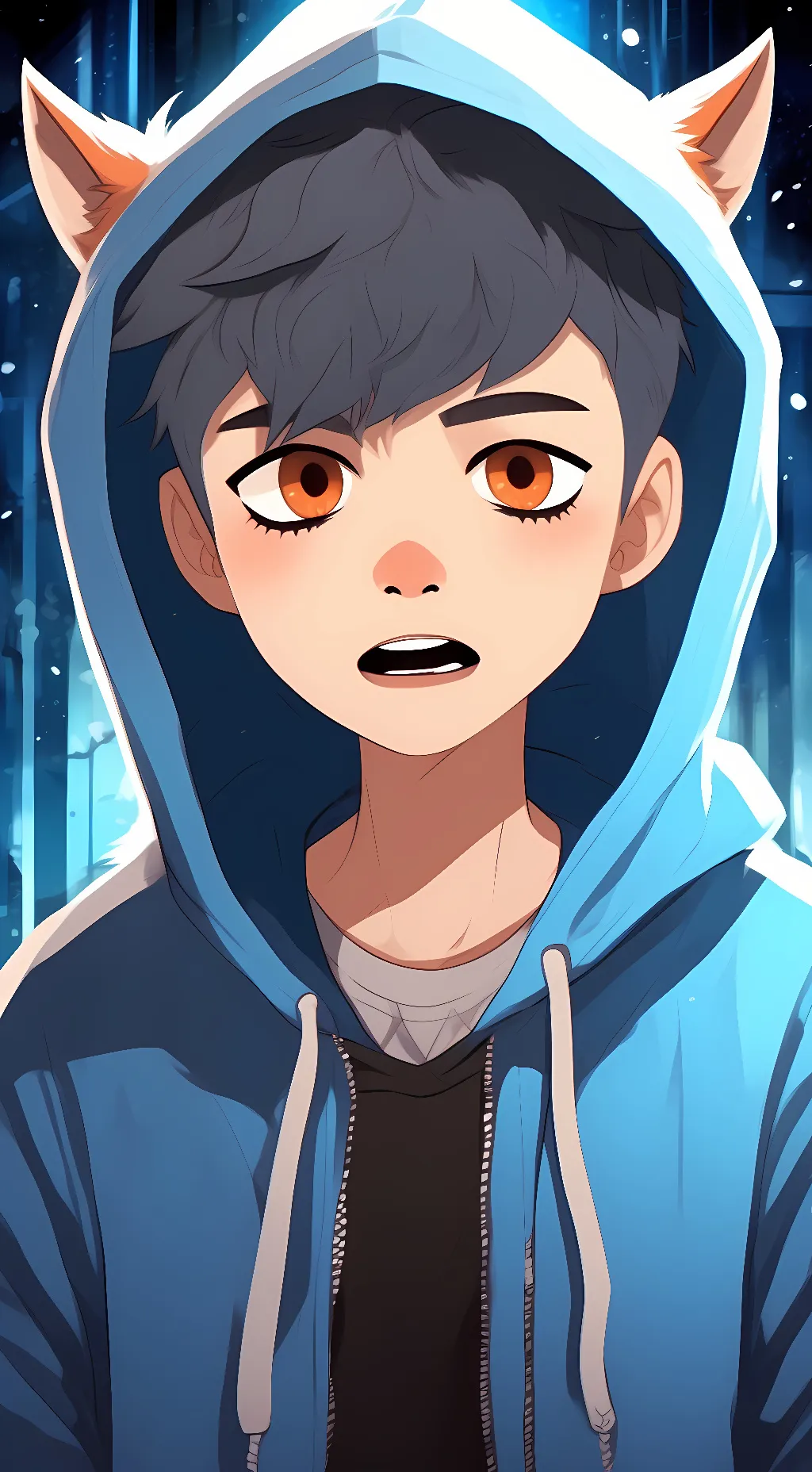 ai character: Liam background