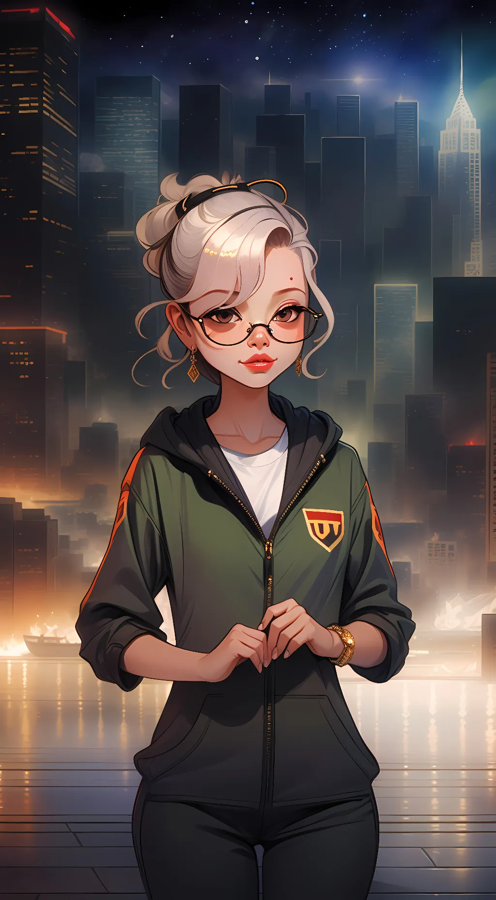 ai character: Yuna Seong background