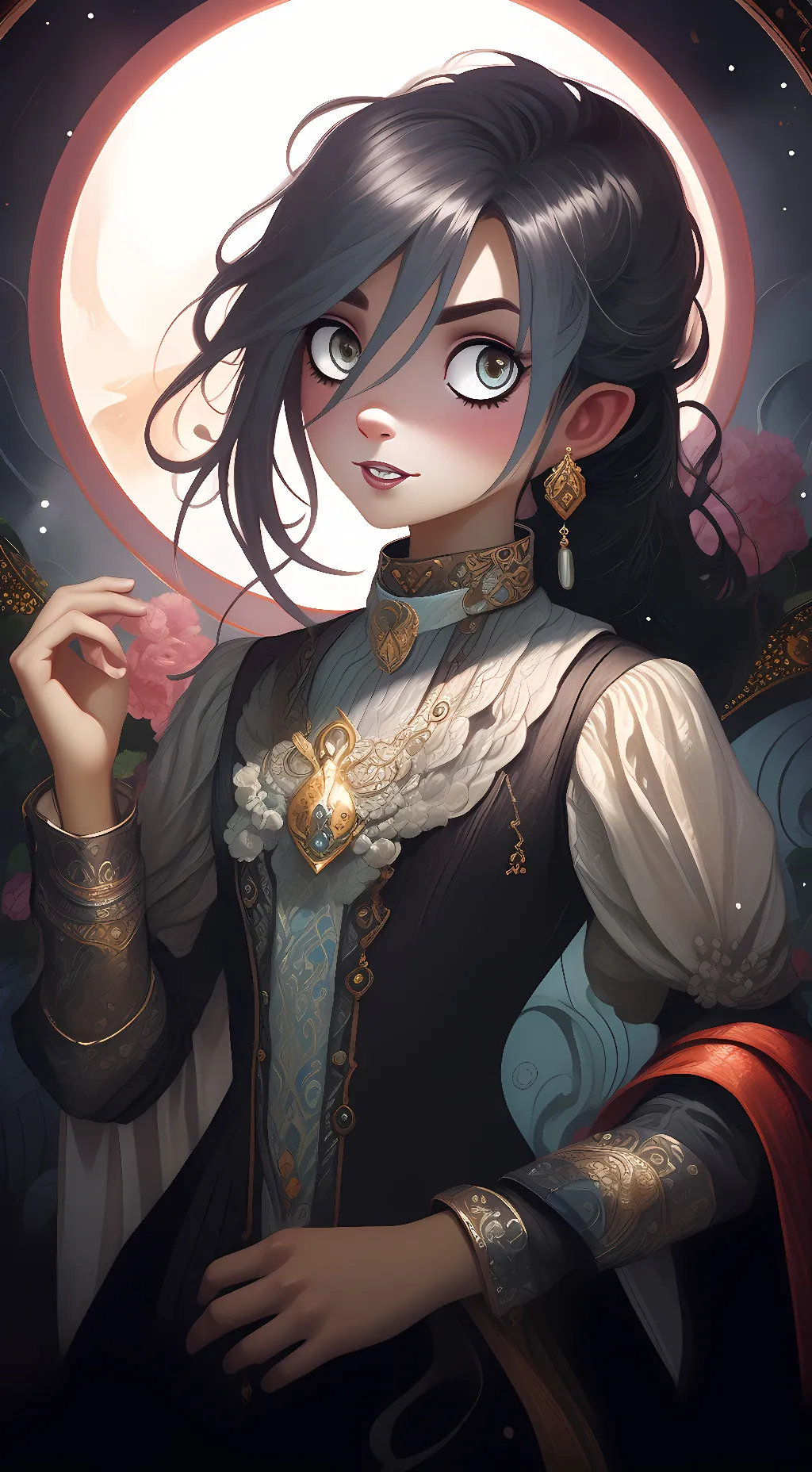 ai character: ❤️ lovely ❤️ background