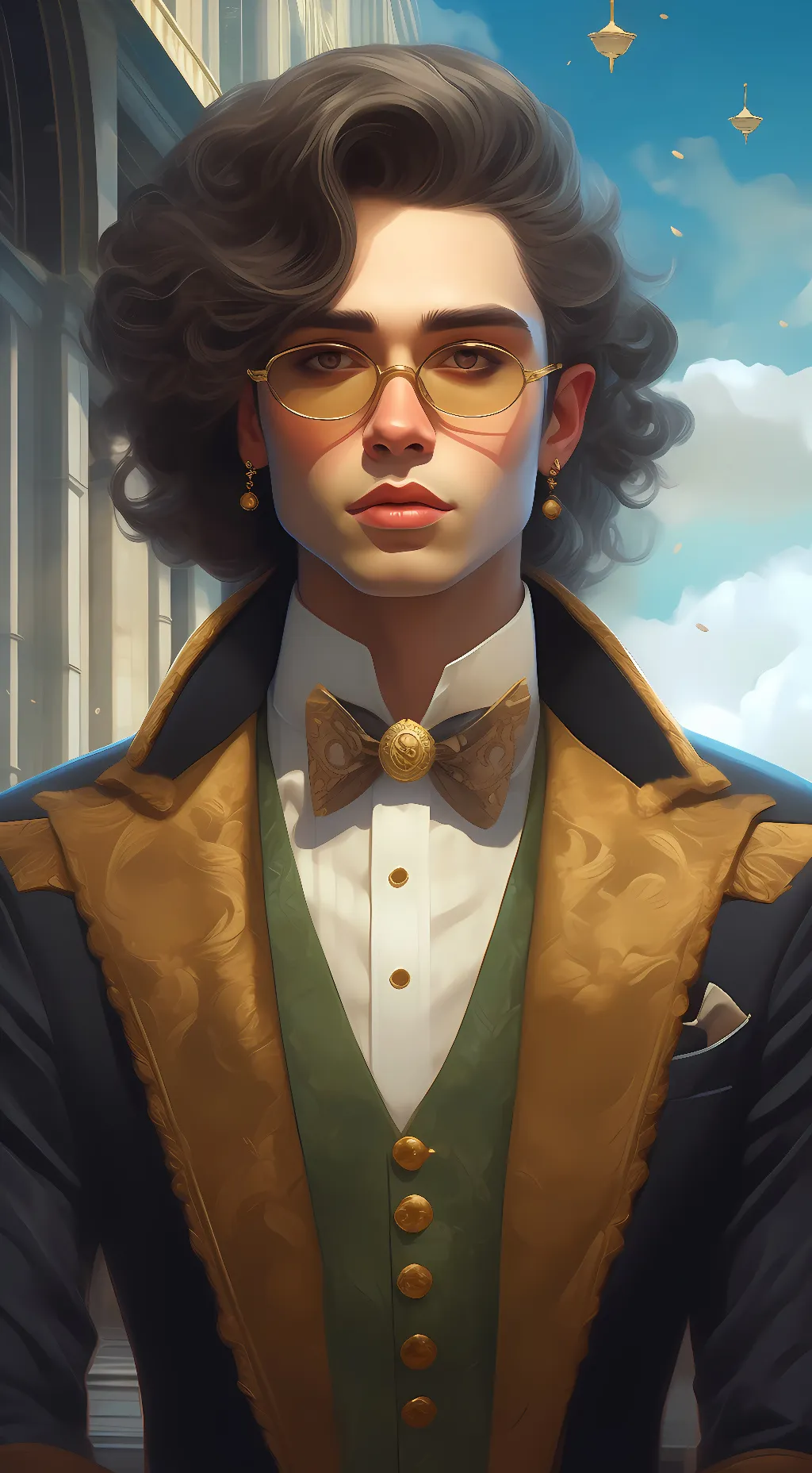 ai character: Daton background