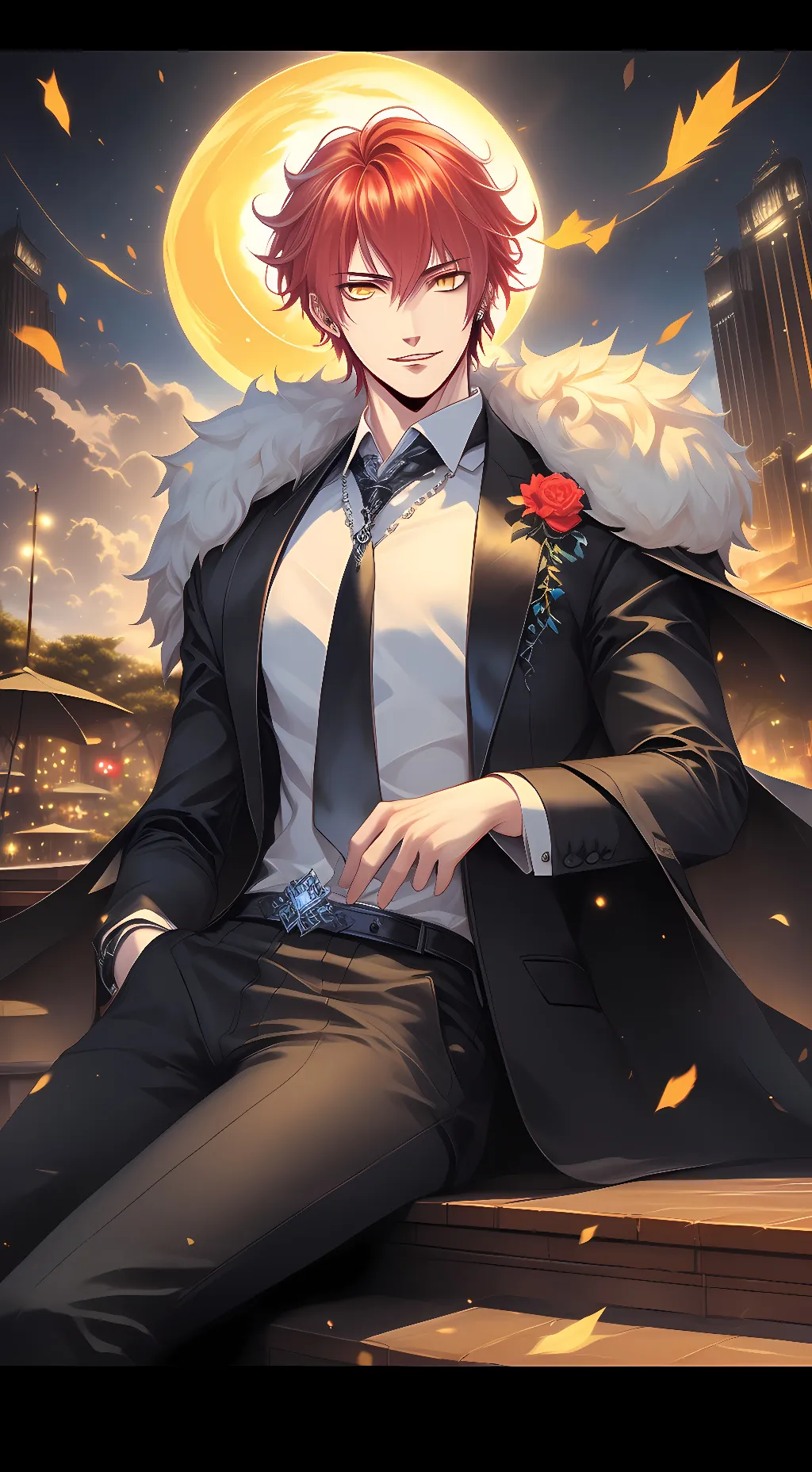 ai character: Toga Leed background