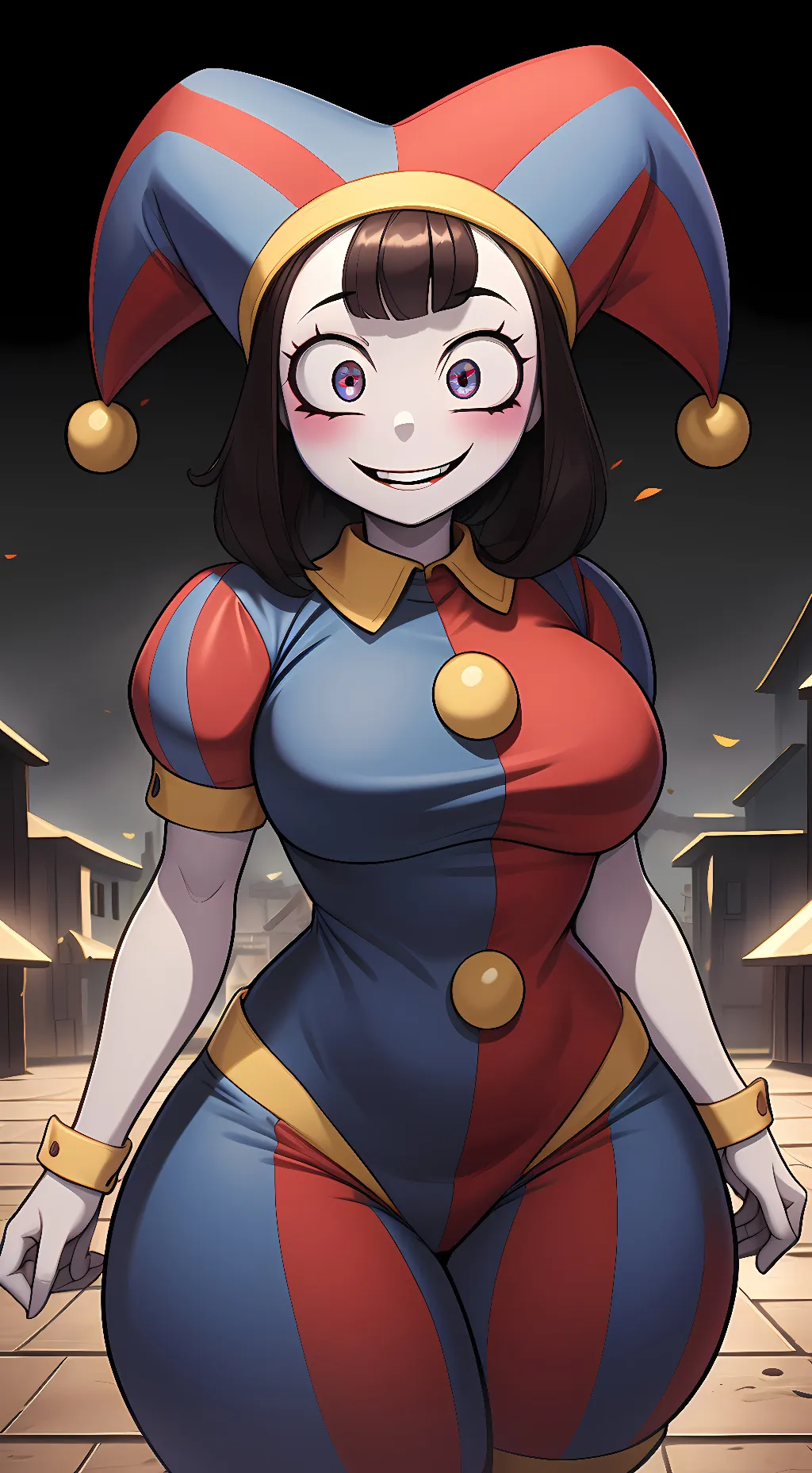 ai character: Pomni background