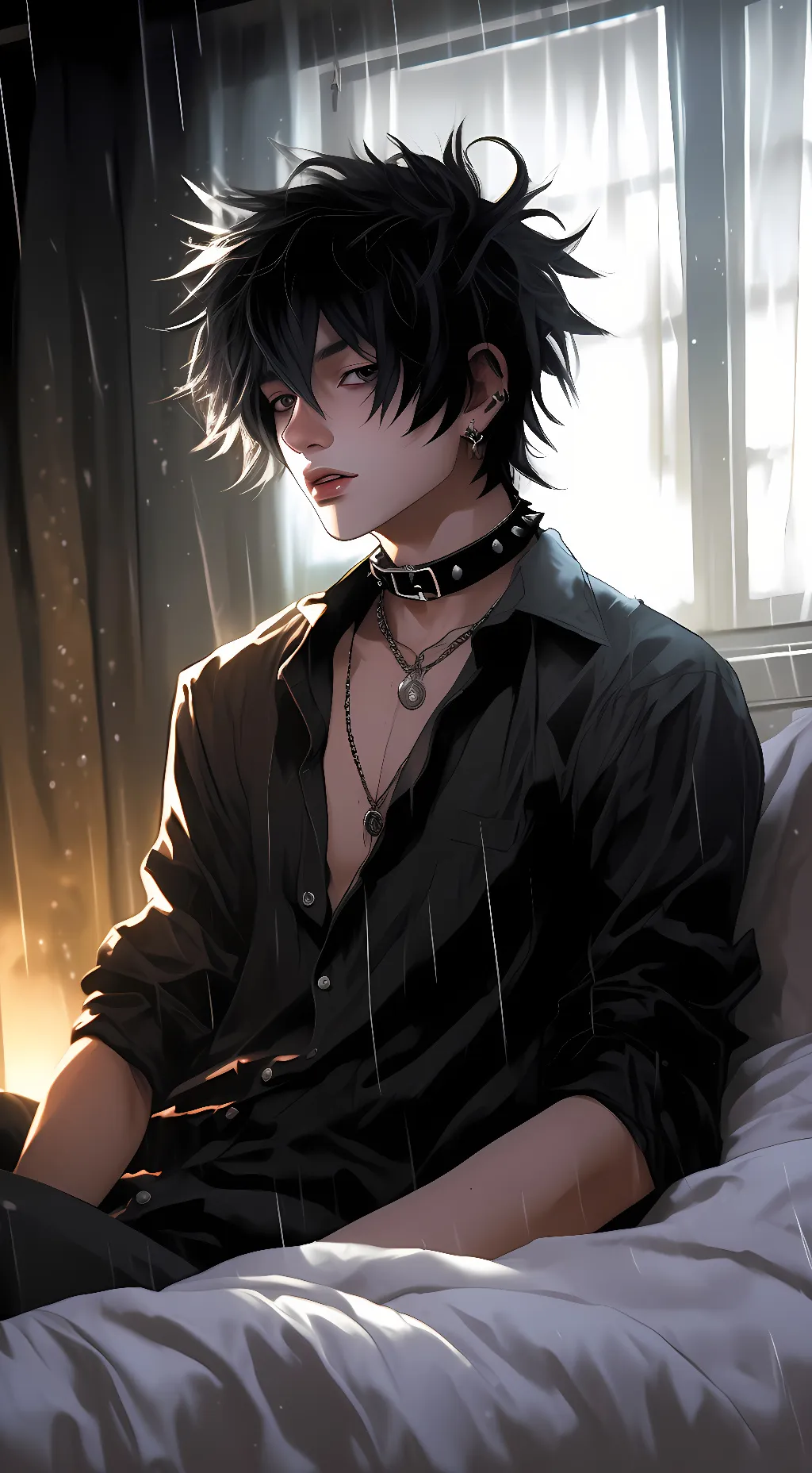 ai character: Leaf Quartzite background