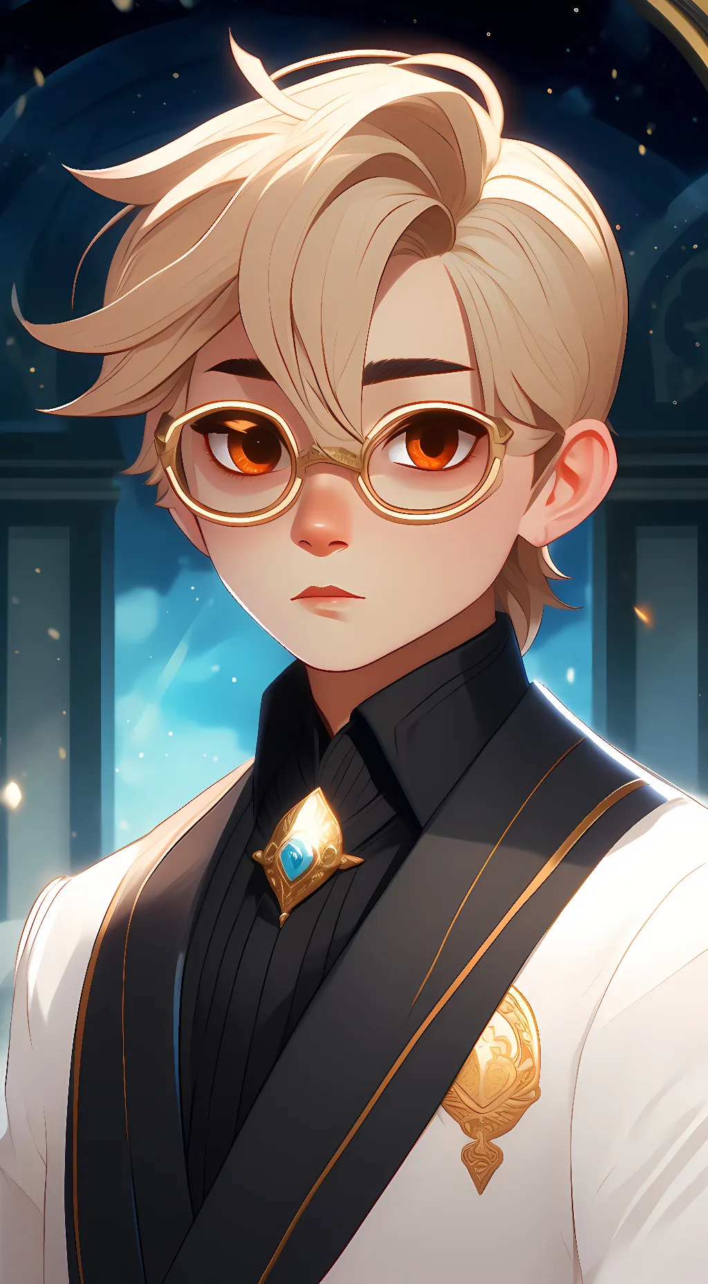 ai character: kyle background