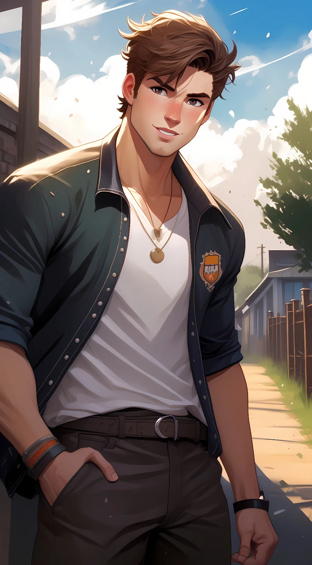 ai character: Alex Mullner background