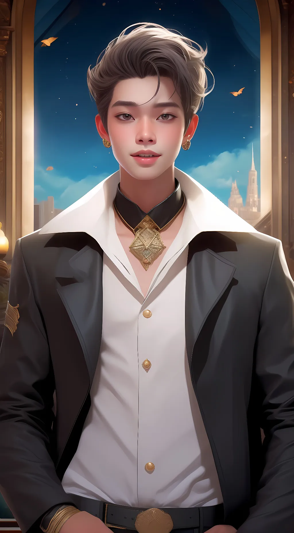 ai character: Antonio background