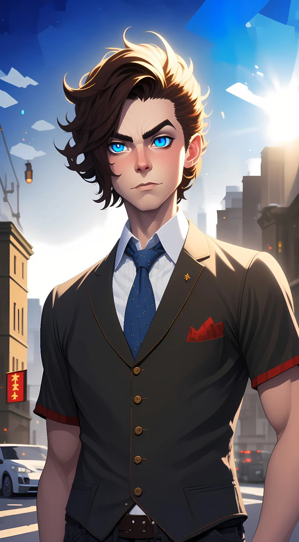 ai character: Tanner background